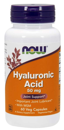 Now - Hyaluronic acid - 60 kaps