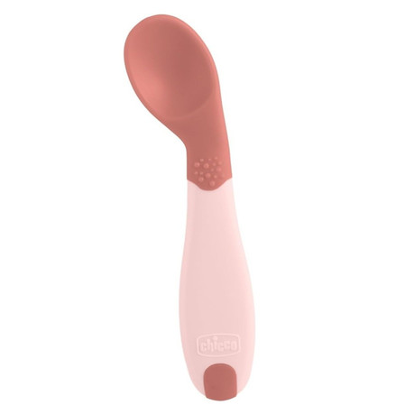 Baby's First Spoon pierwsza łyżeczka 8m+ Brzoskwiniowa
