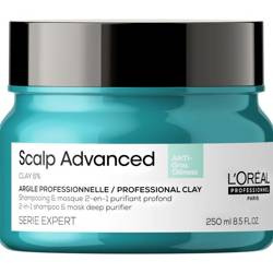 Serie Expert Scalp Advanced 2-in-1 Deep Purifier Clay maska oczyszczająca z glinką 2w1 250ml