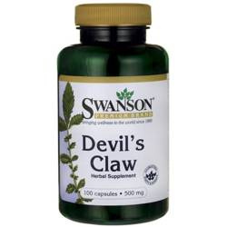 Swanson Devil'S Claw Diabelski Pazur 500 Mg 100 K
