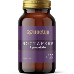 NOCTUA Noctaferr liposomalne żelazo z laktoferyną 30 kaps.