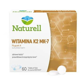 Naturell witamina K2 MK-7 60 tabletek