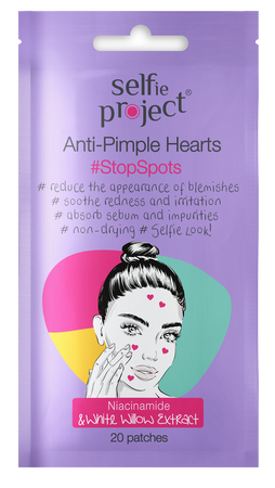 Selfie Project, Anti Pimple Hearts #StopSpots, 20szt.