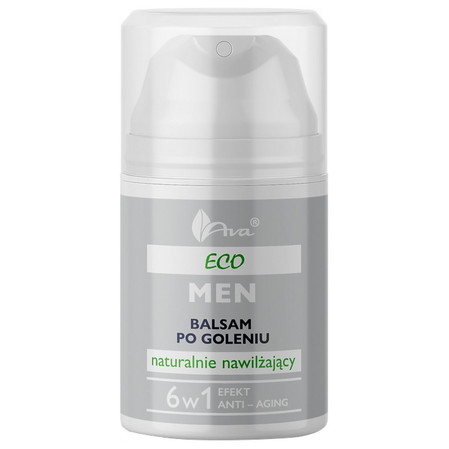 Eco Men balsam po goleniu naturalnie nawilżający dla mężczyzn 50ml - AVA