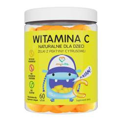 MyVita Żelki Witamina C z pektyny cytrusowej 60 sztuk