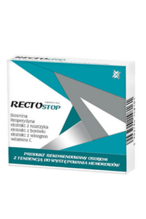 Pharmacy Lap Rectostop dla osób ze skłonnością do hemoroidów 30 tabl.