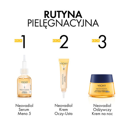 Vichy Neovadiol Magistral na noc odżywczy krem przeciwzmarszczkowy dla kobiet po menopauzie
