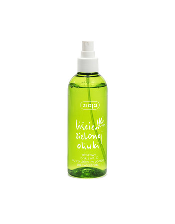 Ziaja,Liście Zielonej Oliwki oliwkowa woda tonizująca z witaminą C w sprayu 200ml