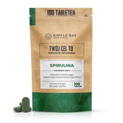 Twój Cel To Spirulina naturalne wsparcie dla zdrowia i energii 100 tabl.
