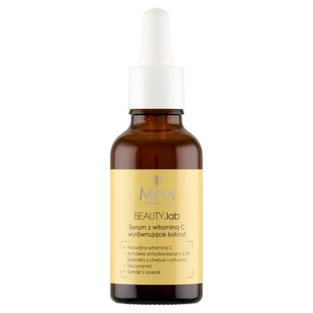 BEAUTY.lab serum z witaminą C wyrównujące koloryt 30ml