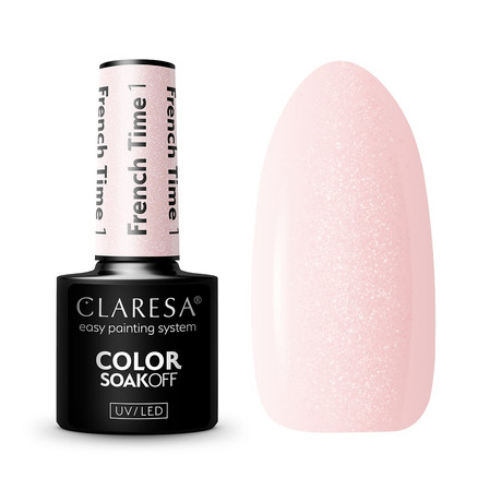 Color Soak Off UV/LED lakier hybrydowy French Time 1 5g