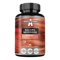 Apollo’s Hegemony Bacopa Monnieri suplement diety 90 kaps.
