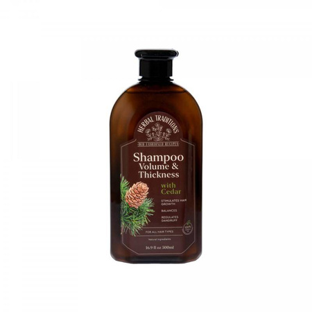 Herbl Traditions Szampon do włosów z cedrem 500 ml
