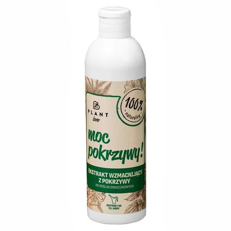 Plant Lover Moc pokrzywy 300ml - 100% organiczny naturalny nawóz do roślin doniczkowych