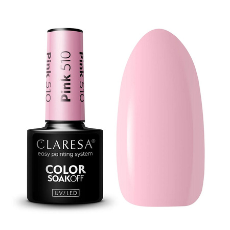 Soak Off UV/LED Pink lakier hybrydowy 510 5g