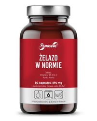 PANASEUS Żelazo w normie (50 kaps.)