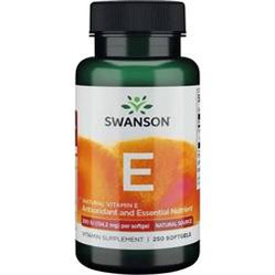 Witamina E Naturalna 200IU (250 kaps.)