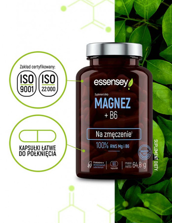 ESSENSEY MAGNEZ + B6 90 kaps.