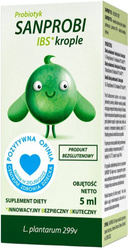 Sanprobi IBS krople do ustne na wsparcie pracy jelit 5 ml