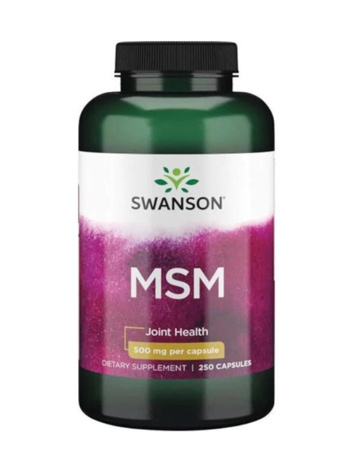 Swanson Msm Metylosulfonylometan 500 Mg 250 K