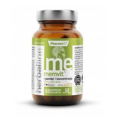 Pharmovit Herballine Memvit na wsparcie pamięci 60 kaps.