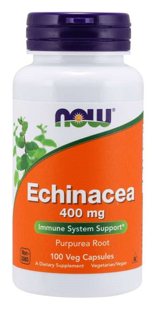 Now - Echinacea root - 100 kaps