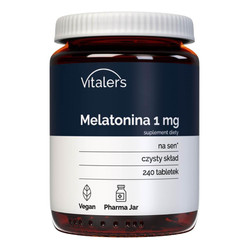 Vitaler's  Melatonina na dobry sen 1 mg 240 tabl.