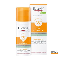 EUCERIN OIL CONTROL SPF 50+ DRY TOUCH ŻEL-KREM OCHRONNY ULTRALEKKI 50ML