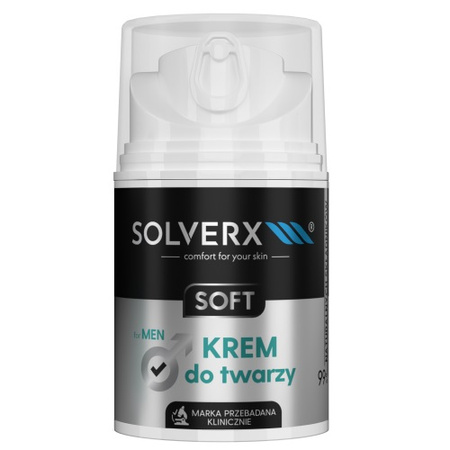 SOLVERX Sensitive Skin Men Krem do twarzy 50ml