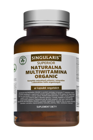 Singularis Superior naturalna multiwitamina Organic 60 kaps.wege