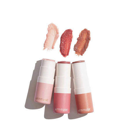 Attitude Oceanly, Błyszczyk do ust, Silky Pink, 3,4 g