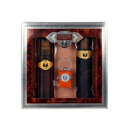 CubaGold ZestawWodaToaletowa+PoGoleniu100ml+brelok