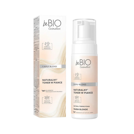 Naturalny toner w piance Ciepły Blond 120ml