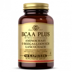 Solgar BCAA Plus aminokwasy 50 kaps.