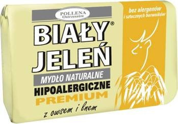 Hipoalergiczne mydło naturalne z owsem i lnem 100g