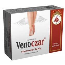Venoczar 60 tabletek powlekanych ulga dla nóg