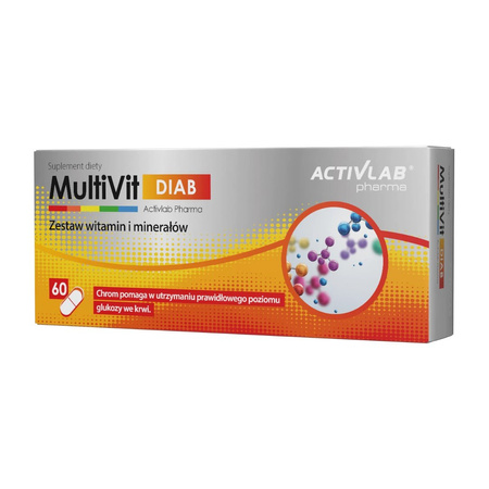 Activlab MultiVit Diab kompleks Witamin 60 kaps.