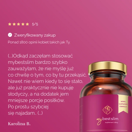 MyBestPharm MyBestSlim 180 kapsułek