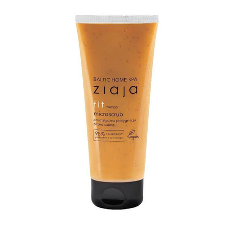 Ziaja Baltic Home Spa Fit, Microscrub przed sauną Mango 190ml