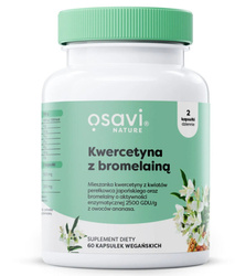 Osavi Kwercetyna z Bromelaniną 60 kaps. wege