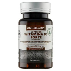 Singularis Superior Witamina D3 Forte 4000IU - 60 kaps.