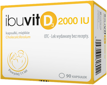 Ibuvit D3 2000 IU  90 kaps.