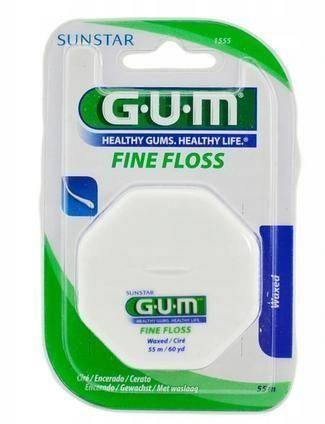 Sunstar GUM Fine Floss nić dentystyczna 55 m