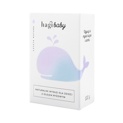 Hagi Baby − Naturalne mydło dla dzieci z olejem ryżowym − 100 g
