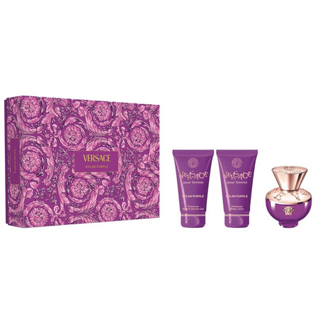Dylan Purple Pour Femme zestaw woda perfumowana spray 50ml + żel pod prysznic 50ml + balsam do ciała 50ml