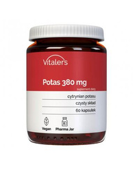 Vitaler's Potas 380 mg 60 kaps.