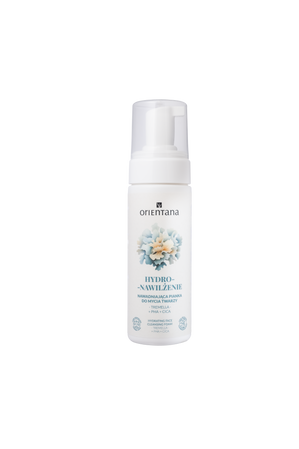 Orientana Nawadniająca pianka do mycia twarzy Hydro-nawilżenie150ml