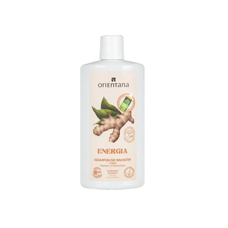 Orientana, Ajurwedyjski szampon do włosów, imbir i trawa cytrynowa, 210 ml
