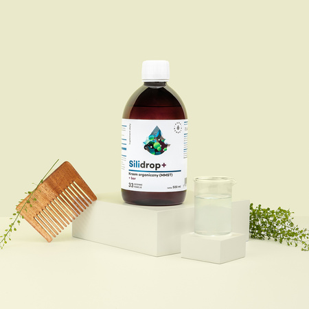 Aura Herbals Silidrop + Krzem Silicium G5 + Kwas Borowy wsparcie stawów 500 ml