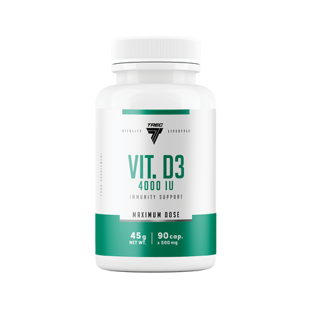 Trec Vitality Vitamina D3 4000 IU - 90 kaps.
